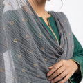 Cotton Self Checkered Dupatta
