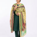 Cotton Self Checkered Dupatta